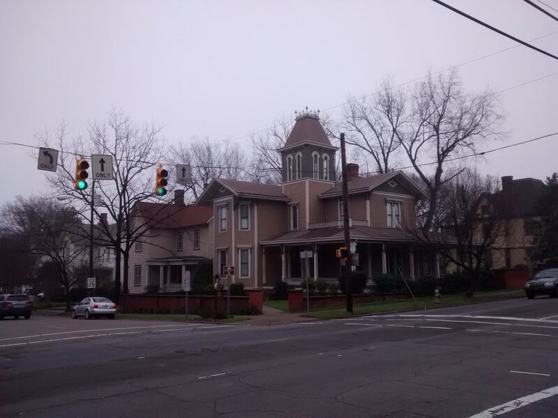 The edge of Historic Oakwood in Raleigh, North Carolina.